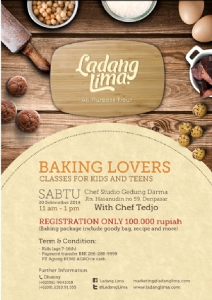 Baking Lovers Classes for Kid & Teen